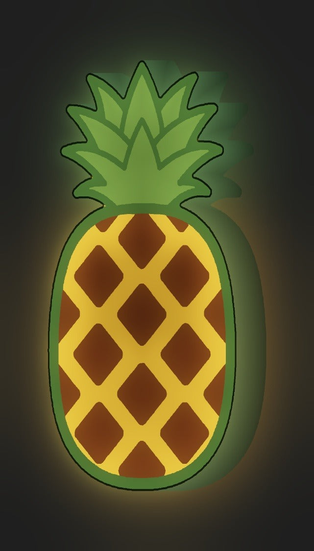 Ananas LED-Lampe leuchtend