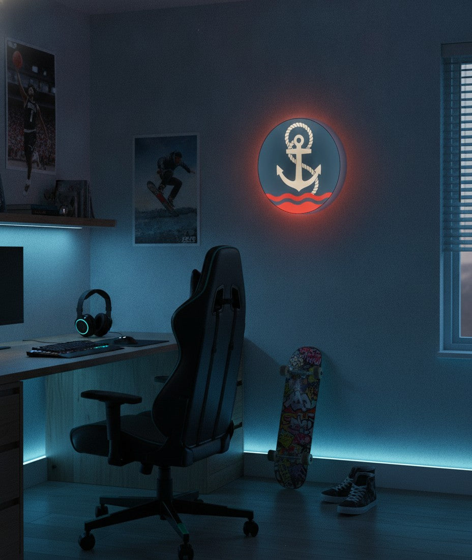 Anker LED-Lampe im Jugendzimmer