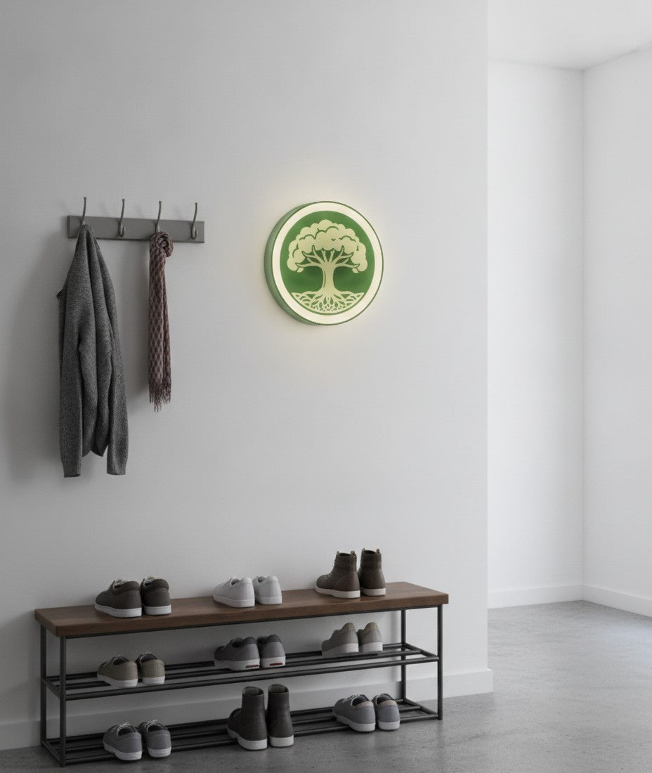 Baum des Lebens LED-Lampe im Flur