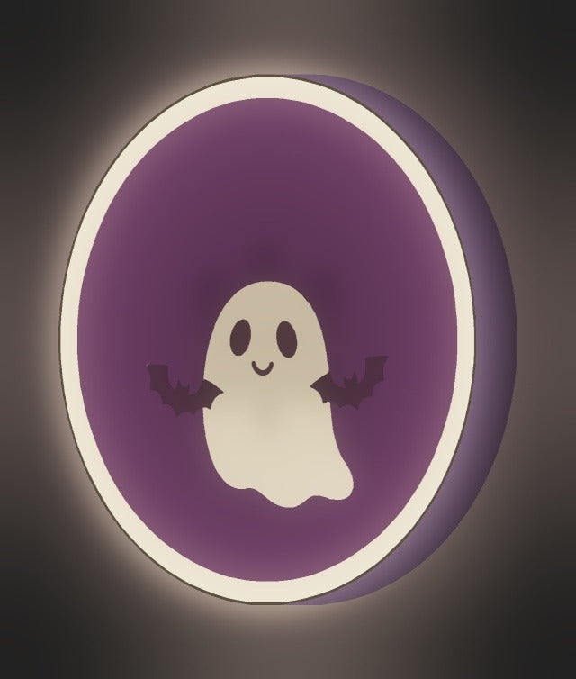 Kleines Gespenst LED-Lampe leuchtend