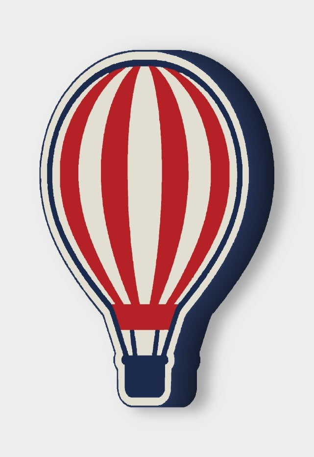Heißluftballon LED-Lampe leuchtend