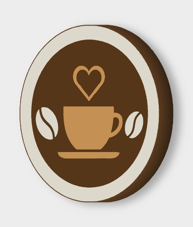 Kaffeetasse LED-Lampe leuchtend