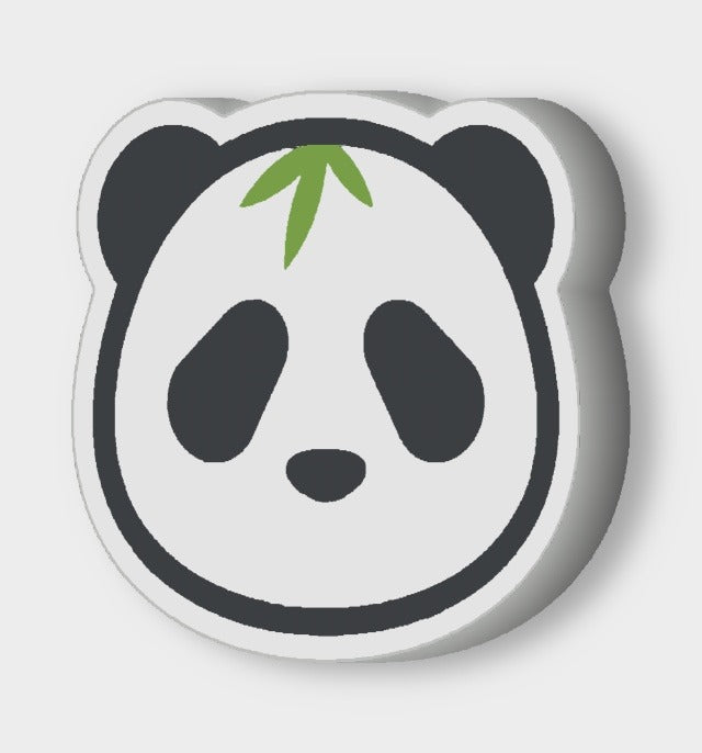 Panda LED-Lampe leuchtend