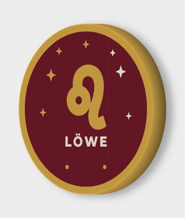 Sternzeichen Löwe LED-Lampe ausgeschaltet