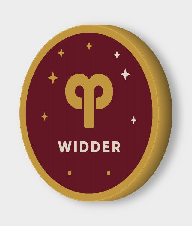 Sternzeichen Widder LED-Lampe ausgeschaltet
