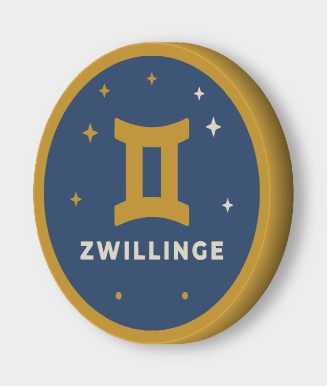 Sternzeichen Zwillinge LED-Lampe ausgeschaltet
