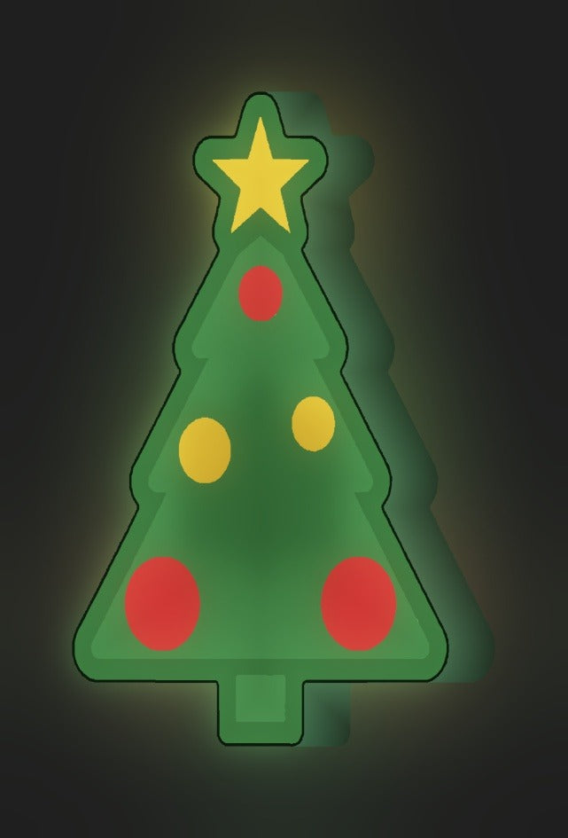 Weihnachtsbaum LED-Lampe leuchtend